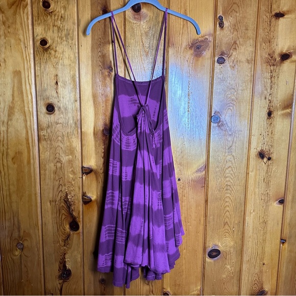 Free People Seashell Tie Dye Sleeveless Tunic Dress - Picture 2 of 7